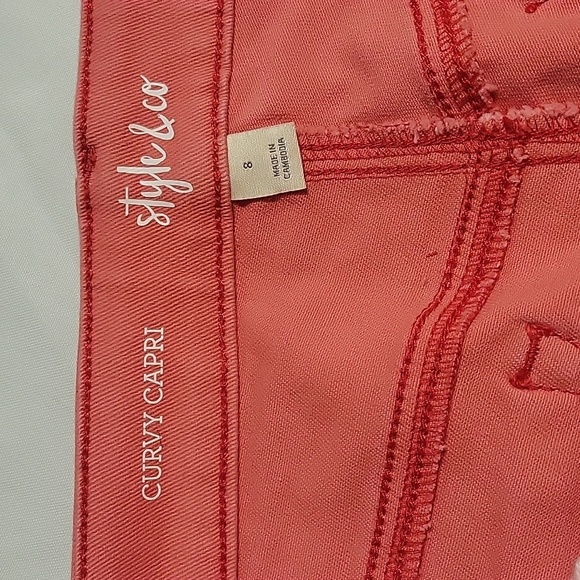 Style & Co Curvy Capri Size 8 - Picture 3 of 7